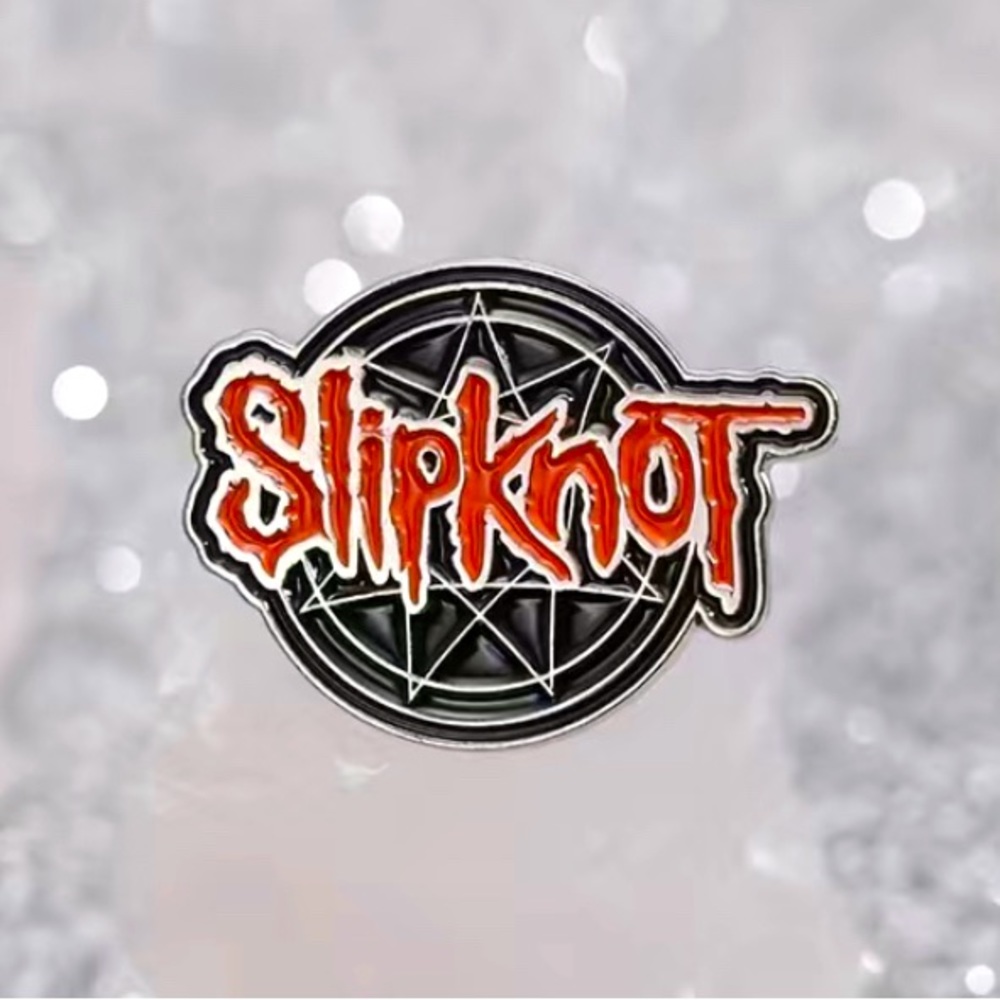Slipknot Heavy Metal Band Enamel Pin Badge